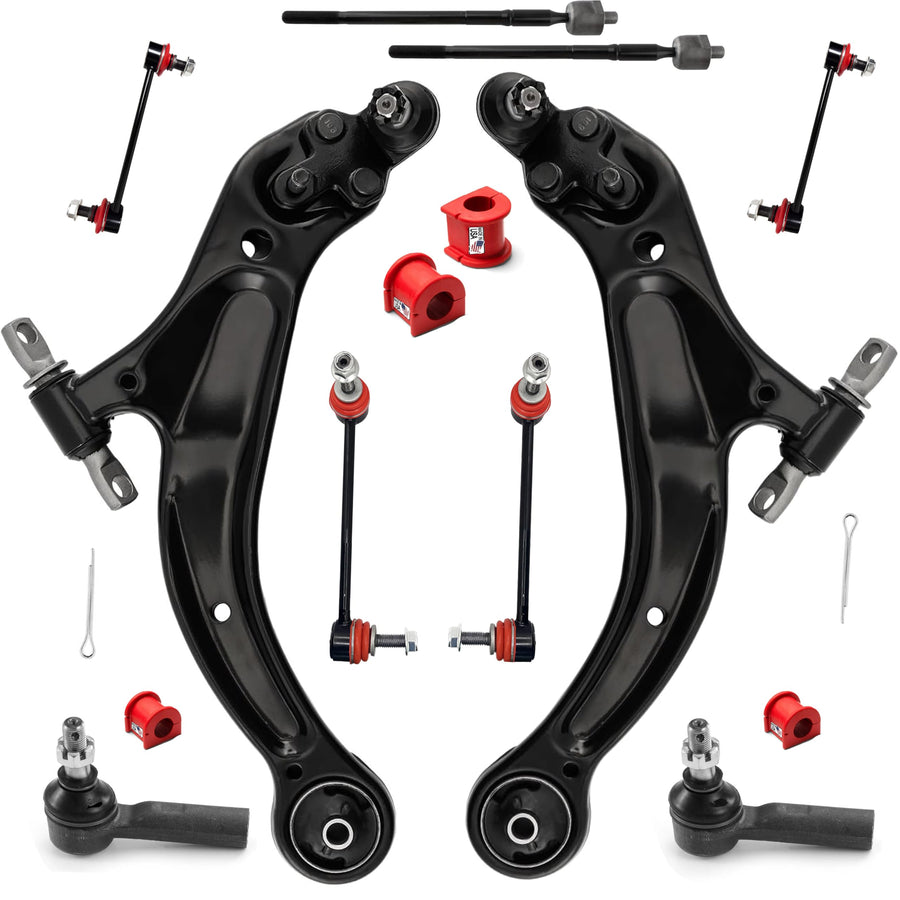 Suspension Dudes 16 PC Complete Front Suspension Lower Control Arm Kit FITS Avalon 1998-2004, Solara 1999-2003, RK620579 RK620578 - Bushings made In USA