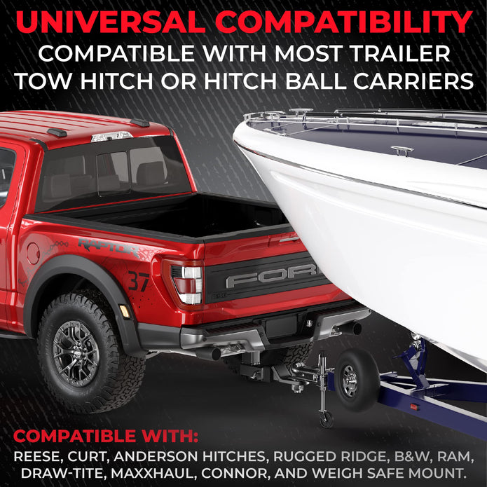 Suspension Dudes 2-inch Hitch Receiver Silencer Pad Reduces Rattle and Noise, Provides Cushion Between Hitch Receiver and Tow Hitches, Made in USA