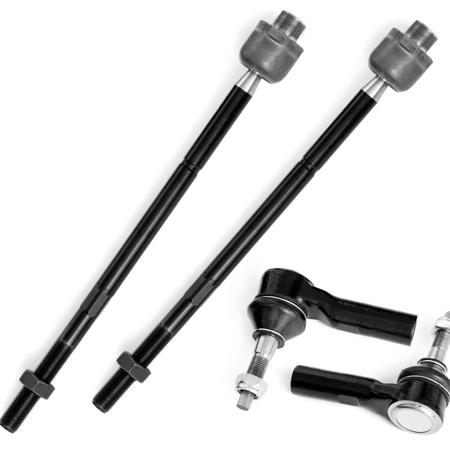 4PC Inner/Outer Tie Rod Kit for Dodge Ram 1500, Ram 1500
