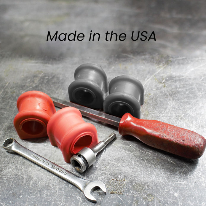Suspension Dudes 4 PC Front Sway Bar Stabilizer Bracket + Bushing Kit FITS 4WD F-250, F-350, F-450, F-550 1999-2006, K80201 Bushings Made In USA, 32 MM Bar