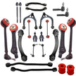 24PC Suspension Control Arm Kit FITS Dodge Charger Challenger Magnum Chrysler 300 RWD 2005-2010 RK620177 RK620178