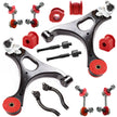 16PC Complete Control arm Suspension Kit FITS 2006-2011 Honda Civic excludes Si Models