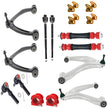Suspension Dudes 16PC Front Upper/Lower Control Arm Kit FITS Escalade ESV EXT, Avalanche, Silverado, Suburban, Yukon XL, Sierra 1500, 2007-2014 RK80669 RK80670