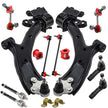 14PC Front Lower Control Arm Suspension Kit FITS 2007-2011 Honda CR-V (Japan Built Models)