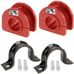 Suspension Dudes PAIR Front Sway Bar CODE RED Bushing Kit FITS Escalade, Silverado, Avalanche, Suburban, Tahoe, Sierra, Yukon, 1985-2007 Bushings Made In USA, 28MM Stabilizer Bar, K6408 928-344
