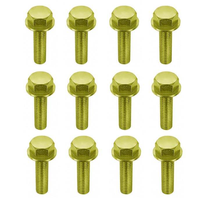 Suspension Dudes Exhaust Manifold Header Flanged Bolts Corrosion Resistant Hardware Kit FITS Buick, Cadillac, Chevy, Chrysler, Dodge, Jeep, AND MORE 11518860