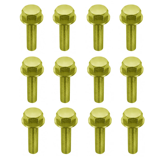 Suspension Dudes Exhaust Manifold Header Flanged Bolts Corrosion Resistant Hardware Kit FITS Buick, Cadillac, Chevy, Chrysler, Dodge, Jeep, AND MORE 11518860