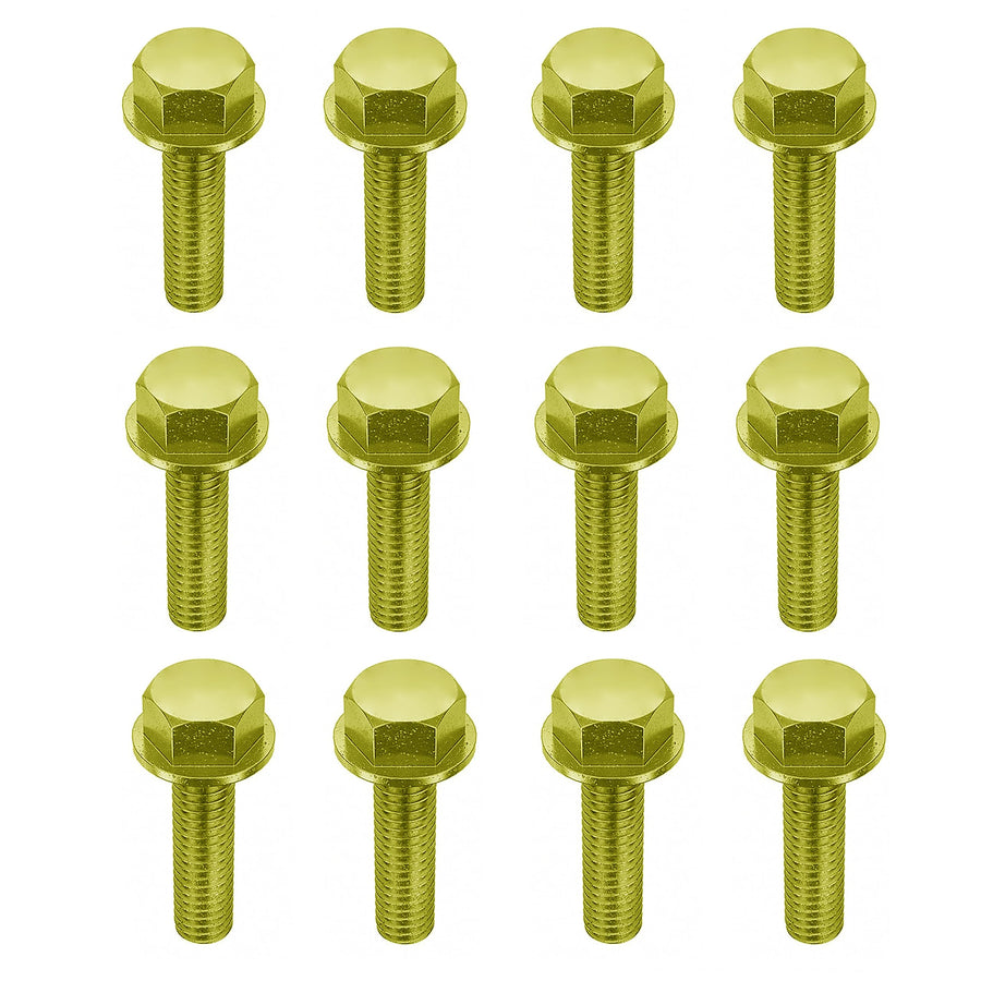 Suspension Dudes Exhaust Manifold Header Flanged Bolts Corrosion Resistant Hardware Kit FITS Buick, Cadillac, Chevy, Chrysler, Dodge, Jeep, AND MORE 11518860