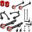 Suspension Dudes 16 PC Suspension Control Arm Kit for RWD Dodge Charger, Challenger, Chrysler 300, 2015-2023 K620177 K620178, Bushings Made In USA