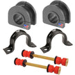 6PC Front Sway Bar Bracket/Bushing Kit + Front Sway Bar Link Kit RWD FITS Blazer '95-20, S10 '83-03, S10 Blazer '84-94, Jimmy '92-02, Sonoma '91-03, Hombre '96-00, K700538 K6476 88891781