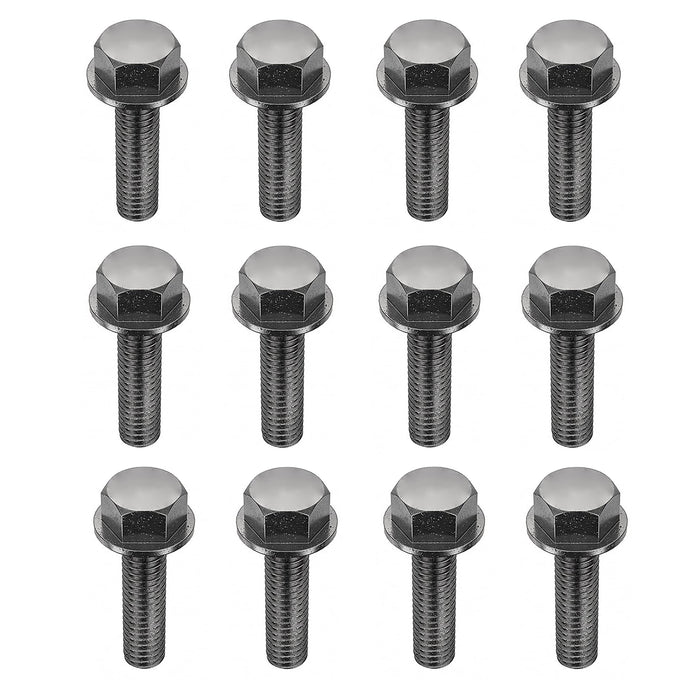 Exhaust Manifold/Header to Cylinder Head Flange Bolt Hardware Kit FITS GM LS, LT, Engines LS1 LS3 LS2 LSX ICT LM7 LR4 LQ4 LS6 LQ9 L33 LH6 L92 L76 L99 L96 L82 L83 L84 L86 L87 LT1