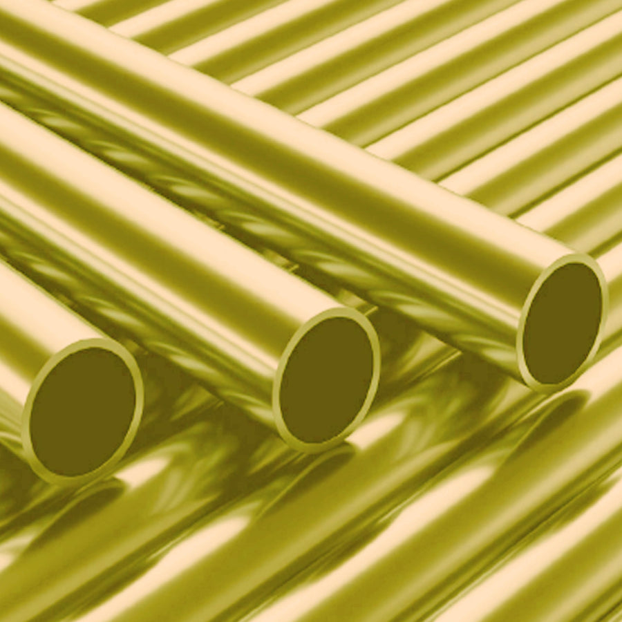 Steel Zinc Coated Tube, 1.5mm OD, 1.0mm ID, 111.44 in Length, 1.5mm Wall