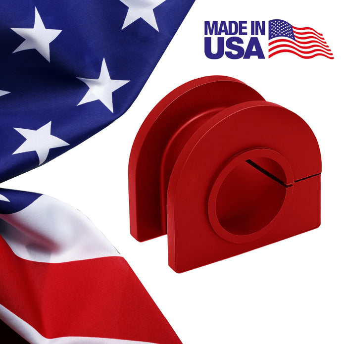 Suspension Dudes PAIR Front Sway Bar CODE RED Bushing Kit FITS Avalanche, Suburban, Escalade, Savana, Sierra, Silverado, Tahoe,Yukon, 1968-2020 Bushings Made In USA, 33MM Stabilizer Bar, K6439 928-565