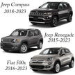 Suspension Dudes 2 PC Front Stabilizer Bar Link Kit For Jeep Compass 2017 2018 2019 2020 2021 2022 2023 / Jeep Renegade 2015 2016 2017 2018 2019 2020 2021 2022 2023 / Fiat 500X 2016-2023 k750795