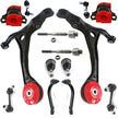 Suspension Dudes 18PC Front Lower CODE RED Control Arm Kit for 2004-2006 TL, K641543 K641544 Bushings Made In USA