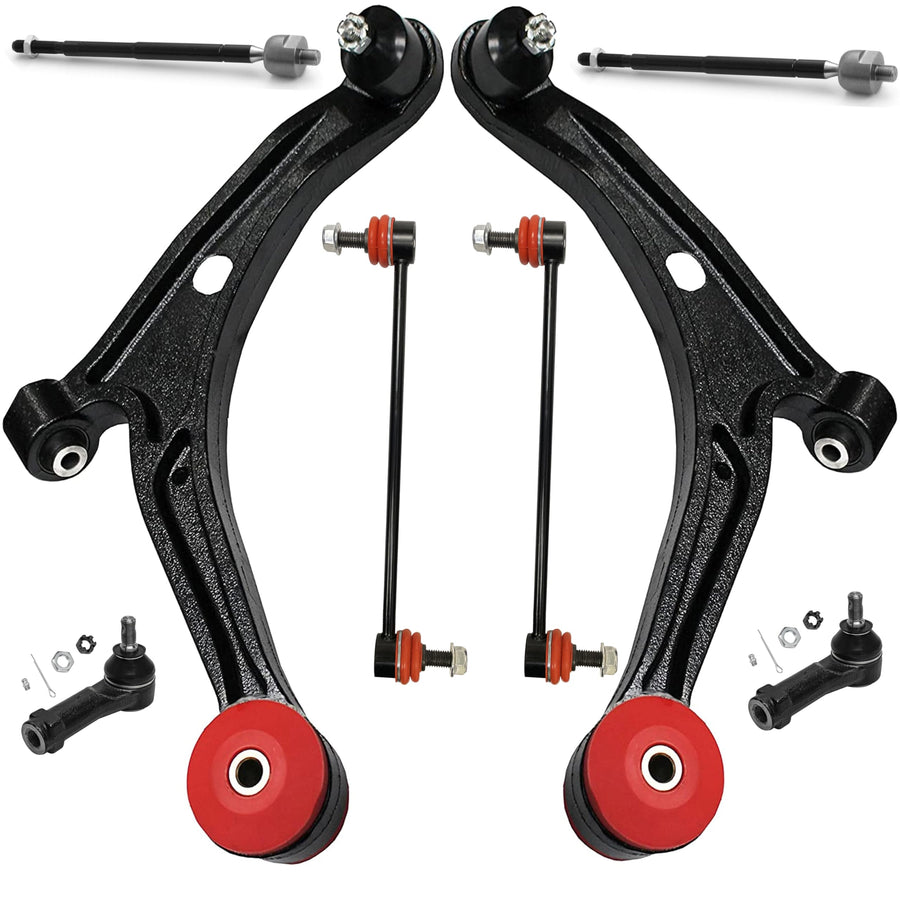 Suspension Dudes 8 PC Front Lower Suspension Control Arm Kit FITS Odyssey 1999-2004, RK620325 RK620326 - Bushings Made In USA