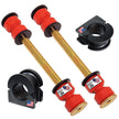4PC Front sway bar link and Bushing For GMC Yukon, and Yukon XL 2007-2019 And Chevrolet Suburban 1500, Escalade Tahoe 2007-2019