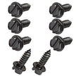 Stainless Steel License Plate Screws with Rustproof Finish