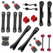 20‑Piece Suspension Kit for Jeep Wrangler TJ 1997‑2006 AWD – Front/Rear Upper & Lower Control Arms, Stabilizer Links, Stabilizer Bushing Kit, Track Bar Bushing Kit, Front Upper/Lower Ball Joints