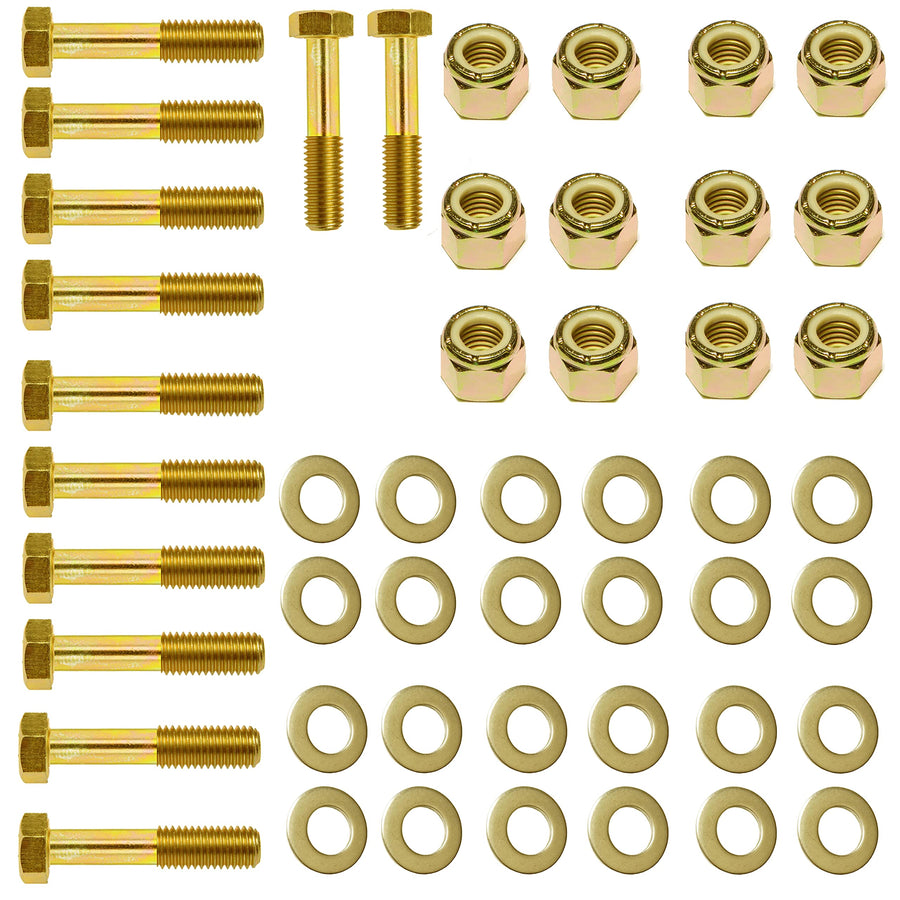 Front/Rear Track Bar & Lower Control Arm Bolt Suspension Enhanced Hardware Kit FITS Jeep Wrangler JK, JK Unlimited, 2007-2018