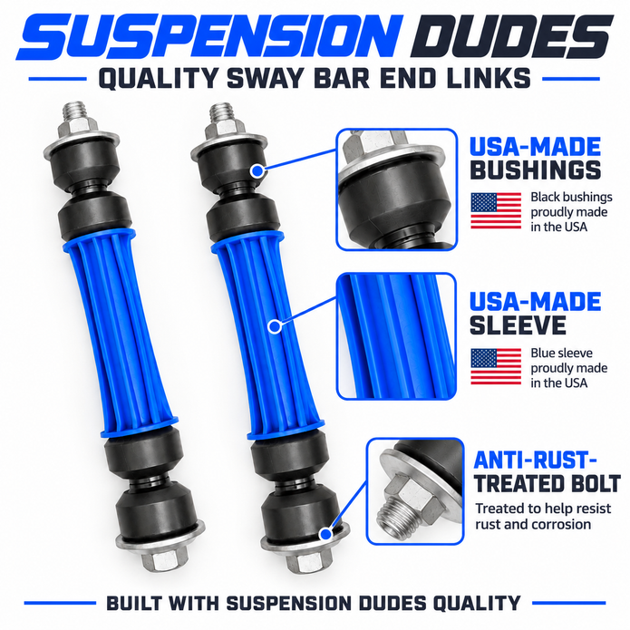 2PC Sway Bar Link Made In The USA