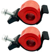 4pc Front Sway Bar Bracket & CODE RED Bushing Kit - Fits Dodge Caravan, Chrysler Town & Country 1996-2007 | K7350 928-306