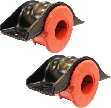 PAIR  Front Stabilizer Bushing + OEM Bracket  FITS Chrysler 300 2005-2018, Dodge Charger 2006-2018, Dodge Magnum 2005-2008, Dodge Challenger 2008-2018