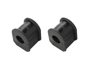 Pair of red CODE RED front sway bar stabilizer bushings K200883 for 2008-2016 Ford F-350 Super Duty