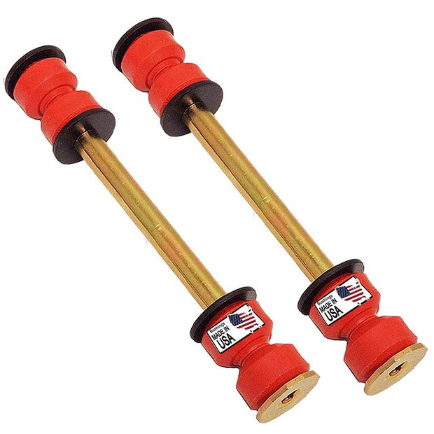 K700538 K700432 Front Sway Bar Stabilizer Link Kit (Pair) - Fits Silverado, Sierra, Tahoe, Yukon 2007-2020 | CODE RED USA Made Bushings