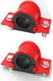 6 PC Front Sway Bar Link Kit + Front CODE RED EXTREME Bracket/Bushing Kit FITS Explorer, Explorer Sport Trac 4WD, Mountaineer, Ranger, Bracket And Bushing Made In USA K7275 K700542
