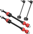 4 PC Front + Rear Sway Bar CODE RED Link Kit FITS Ram 1500 4WD 2009-2012, Ram 1500 2013-2018, Ram 1500 Classic 2019, Bushings and Boots Made in USA K80894 K750396