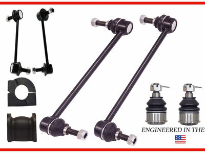 8PC Front Sway Bar Link Tie Rod Ball Joint Kit for Acura MDX Honda Pilot