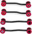 CODE RED red polyurethane sway bar links and bushings designed and manufactured in the USA.