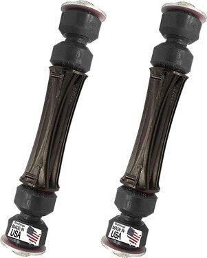 K700538 K700432 Front Sway Bar Stabilizer Link Kit (Pair) - Fits Silverado, Sierra, Tahoe, Yukon 2007-2020 | USA Made CODE RED Bushings