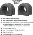 6pc Front Sway Bar Link & CODE RED EXTREME Bracket/Bushing Kit - Fits Dodge Ram 1500 2500 3500 2WD 2002-2011 | USA Made | K7400 K7353