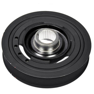 Vibration-absorbing engine harmonic balancer for 2013-2017 Honda Accord.
