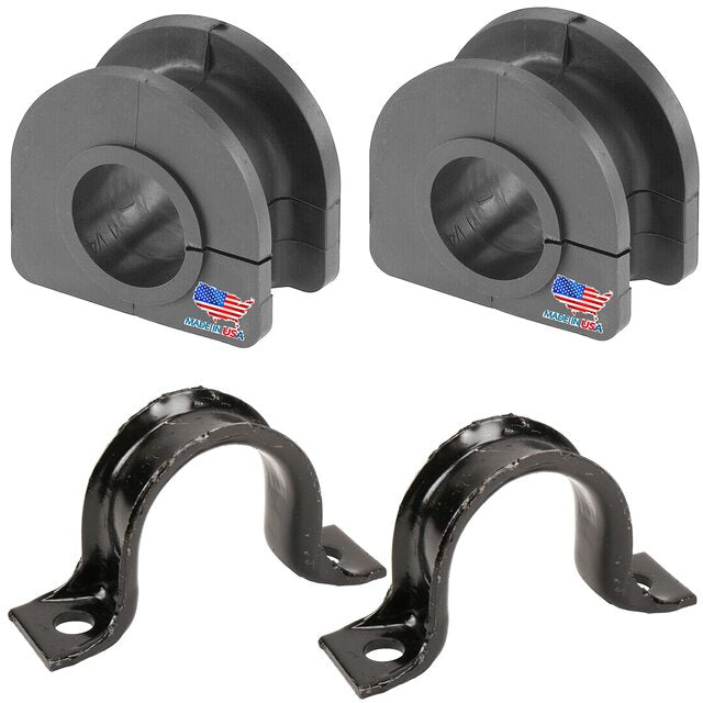88891781 K700432 K6476 Front Sway Bar Bracket, Bushing & Link Kit (6pc) - Fits Chevy S10, Blazer, GMC Sonoma RWD 1983-2005 | Genuine OE Bracket