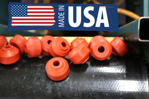 Complete 2-piece front stabilizer link kit with heavy-duty mounting hardware.