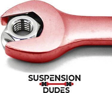 K700538 K700432 Front Sway Bar Stabilizer Link Kit (Pair) - Fits Silverado, Sierra, Tahoe, Yukon 2007-2020 | USA Made CODE RED Bushings