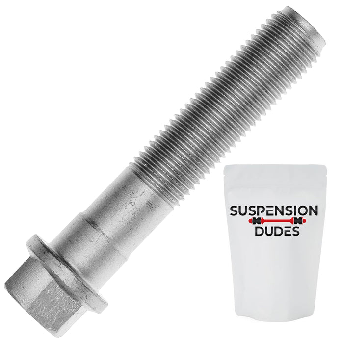 Front wheel mount hub bolt kit for Hummer H3 and Cadillac Escalade wheel bearing installation.