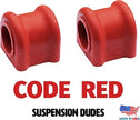 K200729 Front Sway Bar Stabilizer Bushing Kit (Pair) - Fits Jeep Grand Cherokee 1999-2004 | CODE RED USA Made