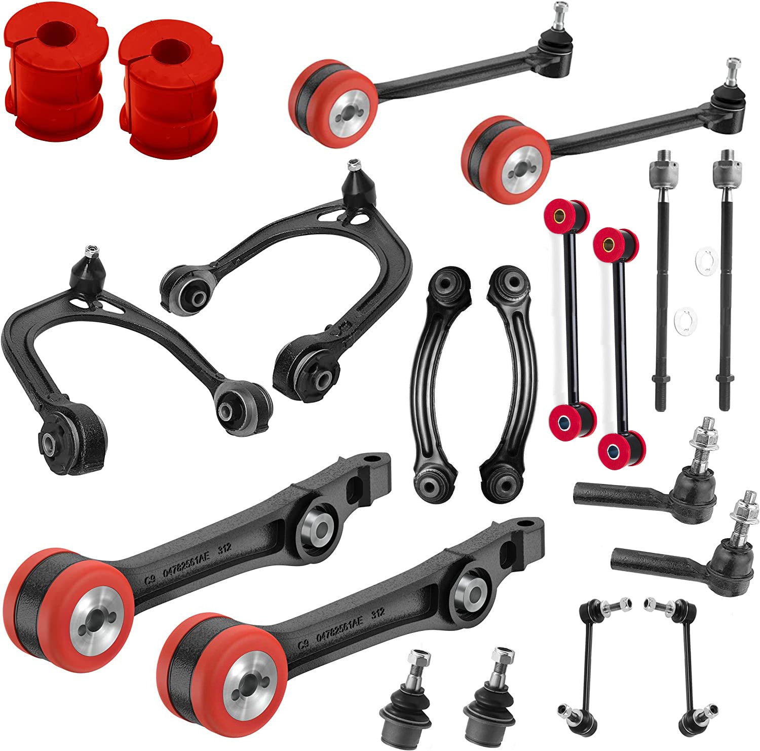 TUUMOND Suspension Kit 2 Upper Control Arm And Ball Joint