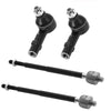 8PC Front Sway Bar Links/Bushings Inner/Outer Tie Rod Ends FITS 2005-2007 Chevrolet Equinox 2006-2007 Pontiac Torrent