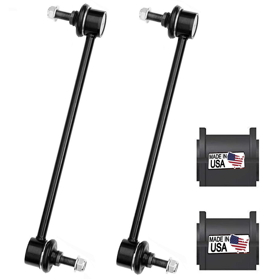 8PC Front Sway Bar Links/Bushings Inner/Outer Tie Rod Ends FITS 2005-2007 Chevrolet Equinox 2006-2007 Pontiac Torrent