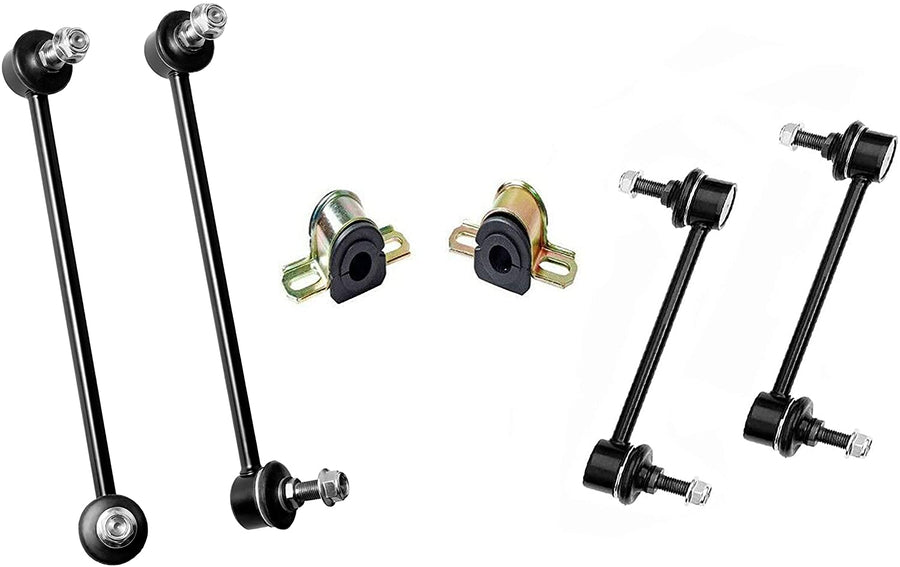 6PC Front/Rear Sway Bar Links + Front Bushings FITS 2013-2018 Acura RDX