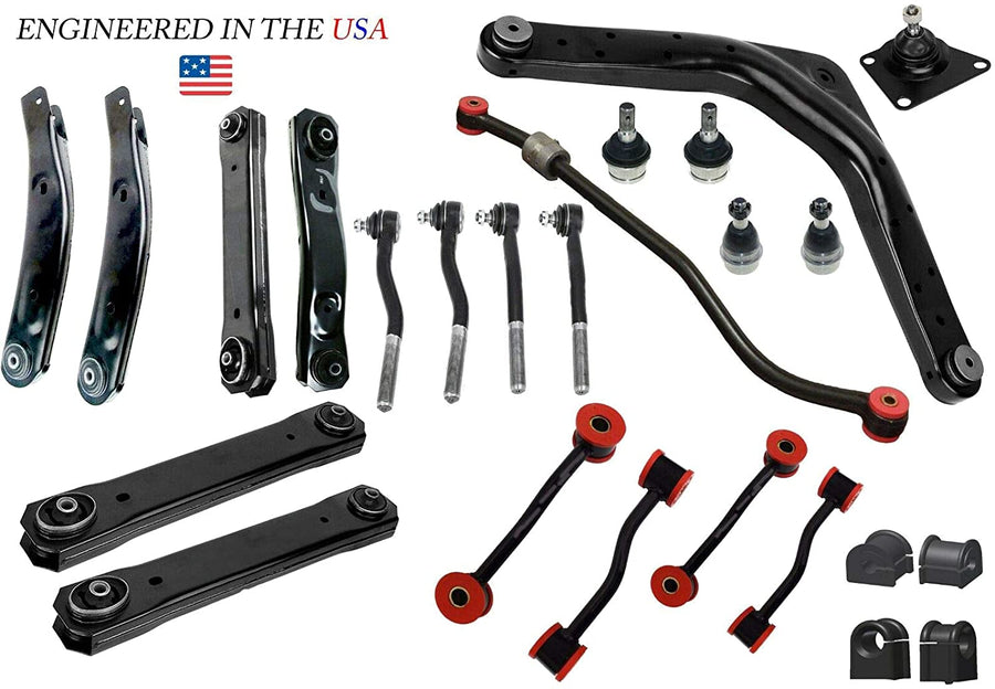 Front/Rear Suspension Kit for 1999-2004 Jeep Grand Cherokee (25)