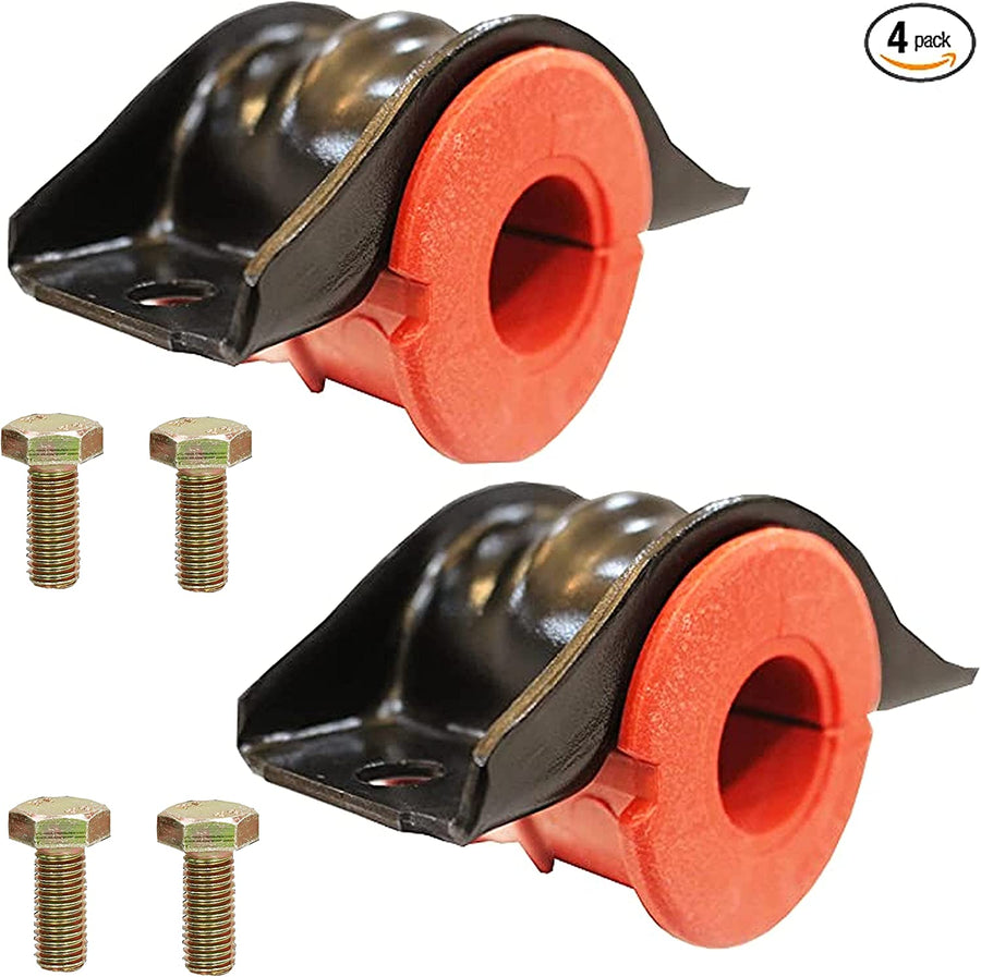 PAIR  Front Stabilizer Bushing + OEM Bracket  FITS Chrysler 300 2005-2018, Dodge Charger 2006-2018, Dodge Magnum 2005-2008, Dodge Challenger 2008-2018