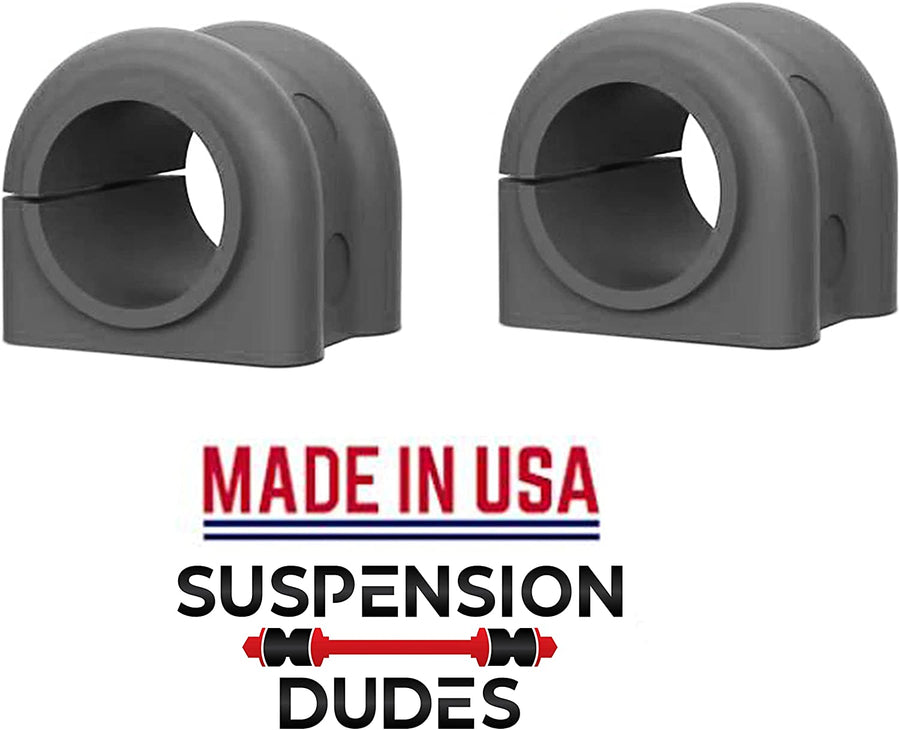 4 PC Code Red Extreme Front Sway Bar Bracket Kit + Front Bushing Kit FITS Jeep Wrangler 1997-2006, Designed And Manufactured In The USA