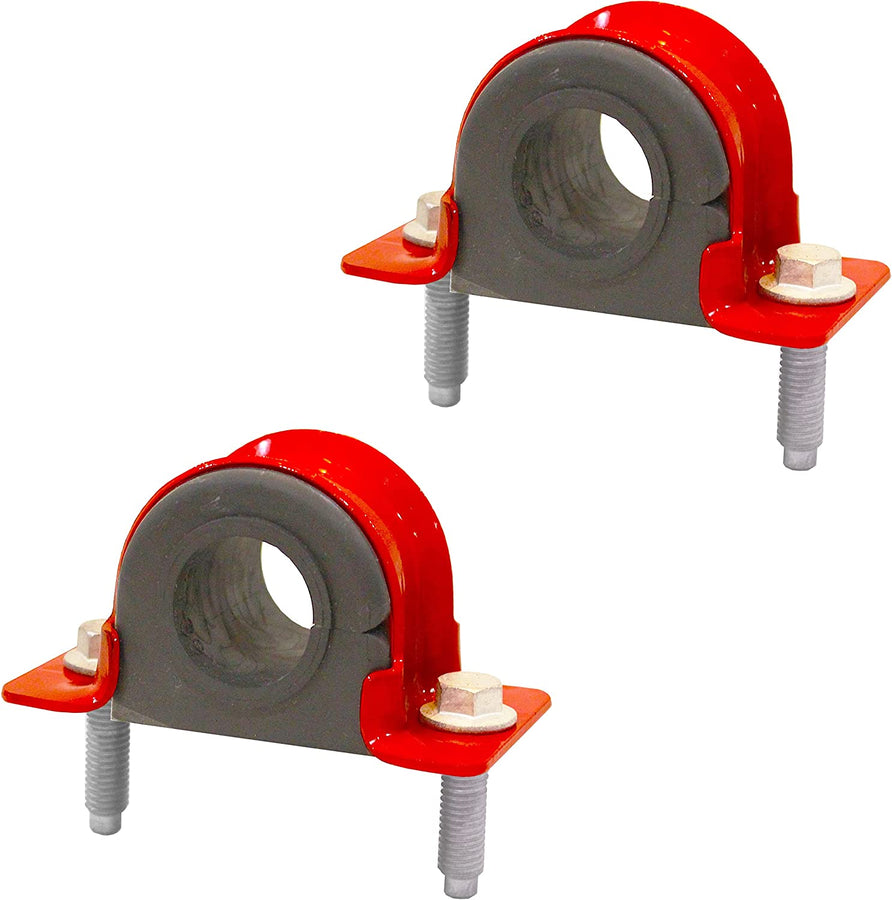 6 PC Front Sway Bar Link Kit + Front CODE RED EXTREME Bracket/Bushing Kit FITS Explorer, Explorer Sport Trac 4WD, Mountaineer, Ranger, Bracket And Bushing Made In USA K7275 K700542