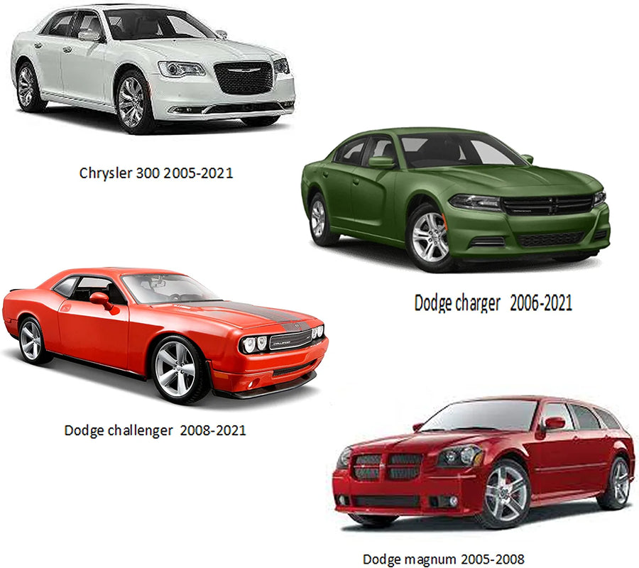 Pair Rear Sway Bar Link Kit FITS Dodge Challenger 2008-2021, Charger 2006-2021, Magnum 2005-2008, Chrysler 300 2005-2021, Pacifica 2004-2008, K7470